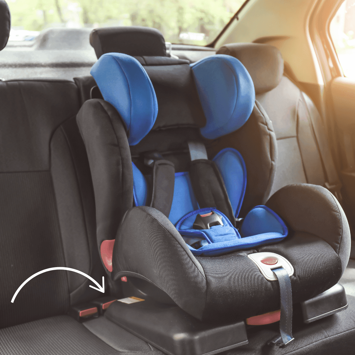 How to properly install a car seat in your car - Amanda's